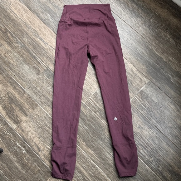 lululemon athletica Pants - Lululemon high waisted full length brownish leggings 6